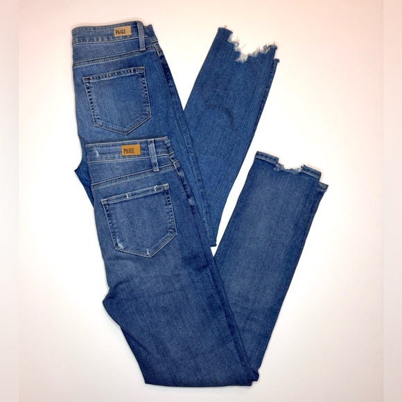 Paige Women’s Hoxton Ankle Peg Jeans Size- 26
( Lot of 2 Jeans ) - Picture 14 of 15